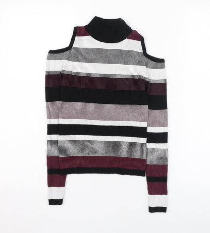 Womens UK Size 8 Atmosphere Multicoloured Pullover Jumper
