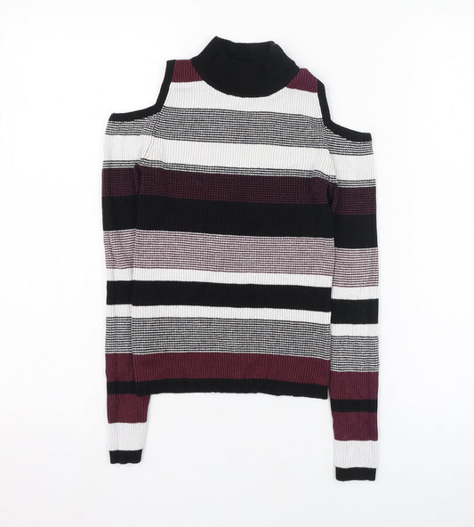 Womens UK Size 8 Atmosphere Multicoloured Pullover Jumper