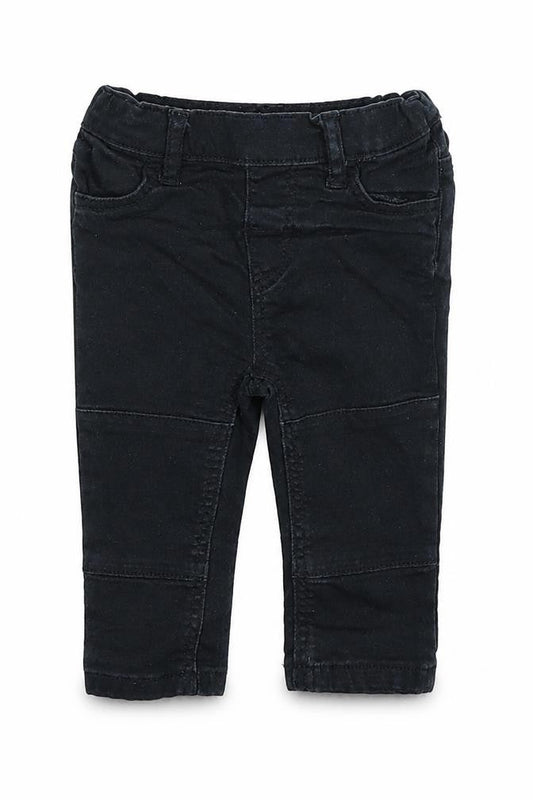 H&M Boys Black  Cotton Capri Jeans Size 9-12 Months  Pullover