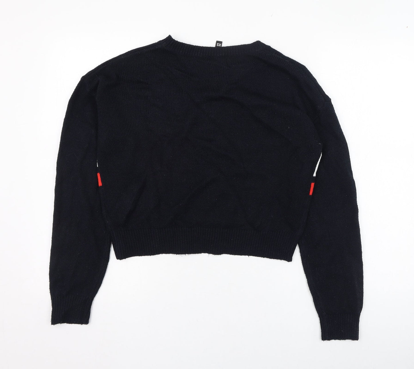 Womens UK Size XS H&M Blue Pullover Jumper