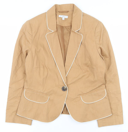 Womens UK Size 12 New Look Brown Jacket