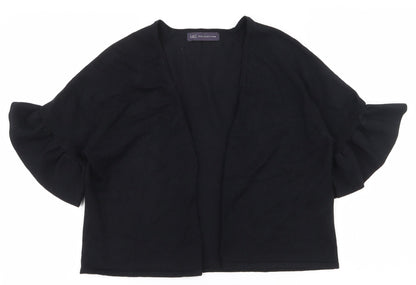 Womens UK Size M Marks and Spencer Black Cardigan Jumper