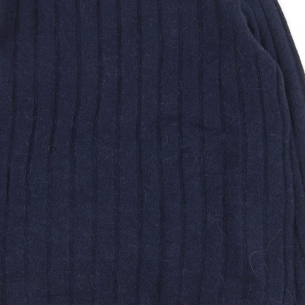 b.young Mens Blue Round Neck  Acrylic Pullover Jumper Size M