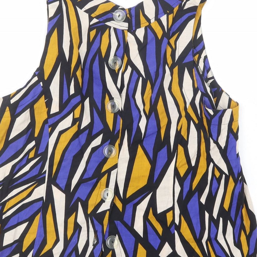 Womens UK Size 14 Atmosphere Multicoloured Basic Blouse