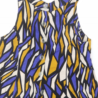 Womens UK Size 14 Atmosphere Multicoloured Basic Blouse
