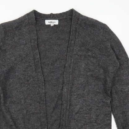 Womens UK Size S Isabella D Grey Cardigan Jumper