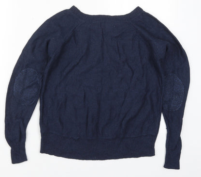 Womens UK Size 8 NEXT Blue Pullover Jumper