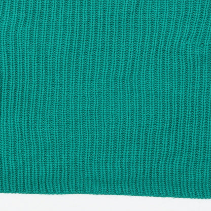 Primark Womens Green Round Neck  Acrylic Pullover Jumper Size 10