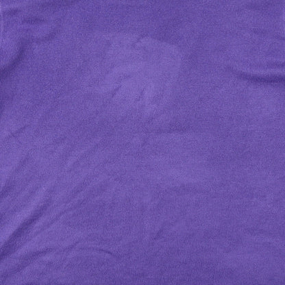 Womens UK Size M Preworn Purple Pullover Jumper
