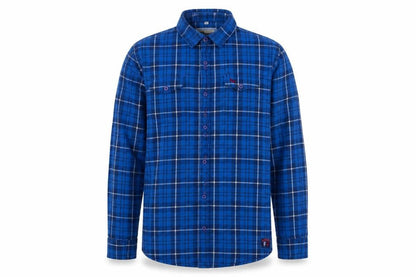 Mens UK Size XL Mineral Blue  Button-Up Long Sleeve Casual Shirt