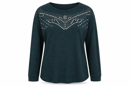 Womens UK Size 14 South Green Pullover Jumper