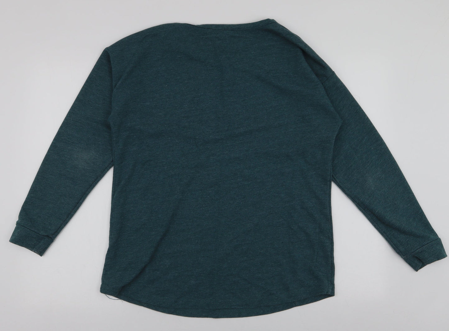 Womens UK Size 14 South Green Pullover Jumper