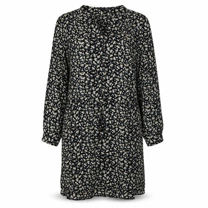 Atmosphere Womens Multicoloured Floral Polyester A-Line  Size 14  Round Neck Button