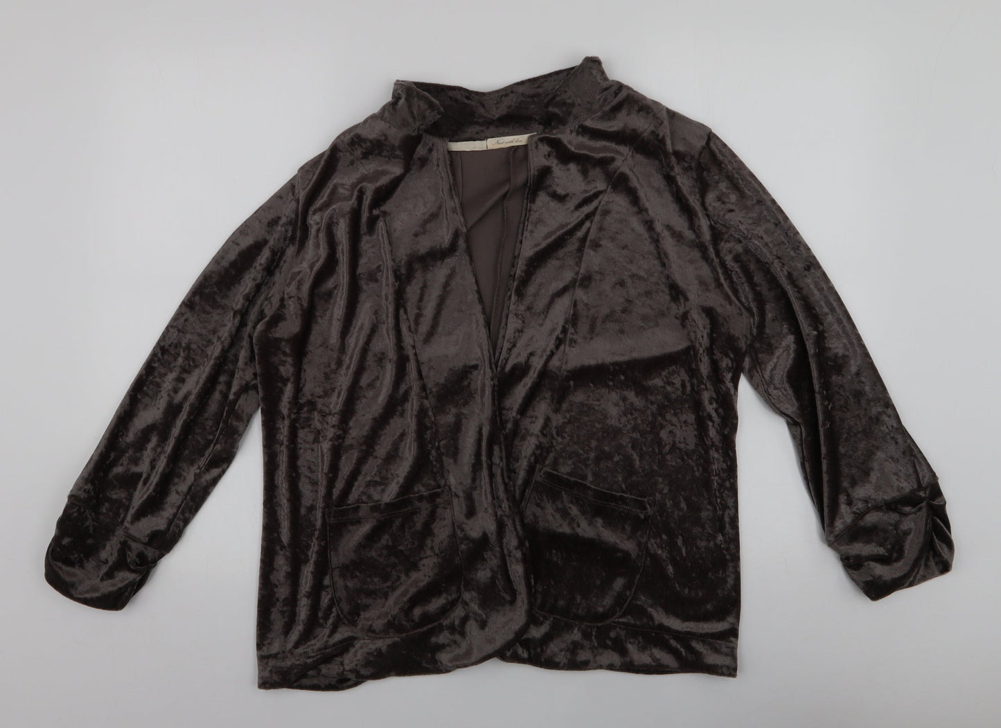 Womens UK Size 20 NEXT Brown Jacket