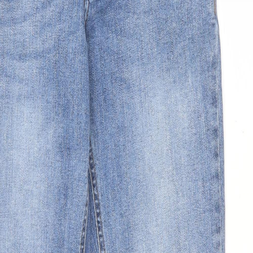 Denim co Womens Blue  Cotton Skinny Jeans Size 28 L31 in Regular Zip