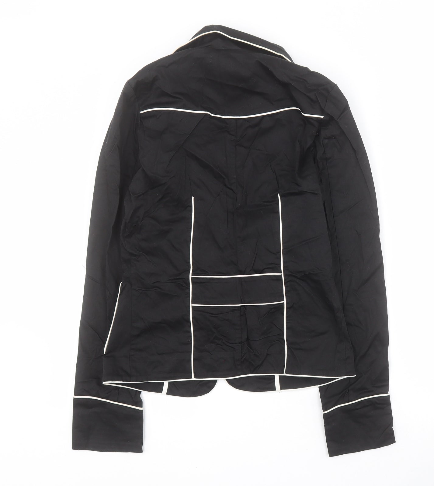 Select Womens Black   Jacket Blazer Size 8  Button