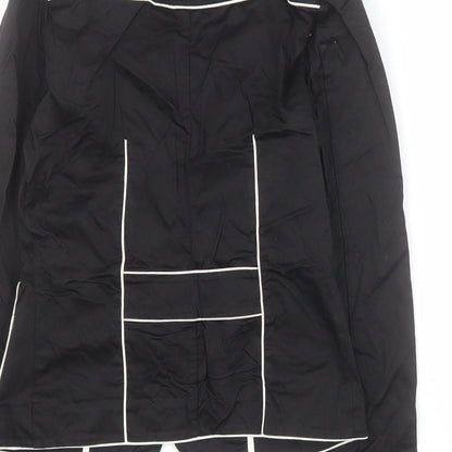 Select Womens Black   Jacket Blazer Size 8  Button