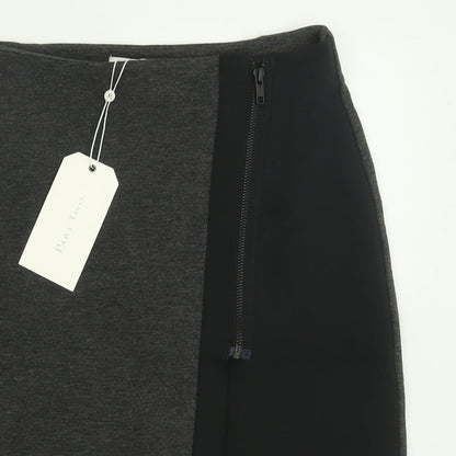 Part Two Womens Grey  Polyester Straight & Pencil Skirt Size M   Zip