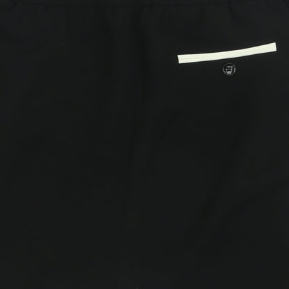 sOliver Womens Black  Polyester A-Line Skirt Size 10   Hook & Eye