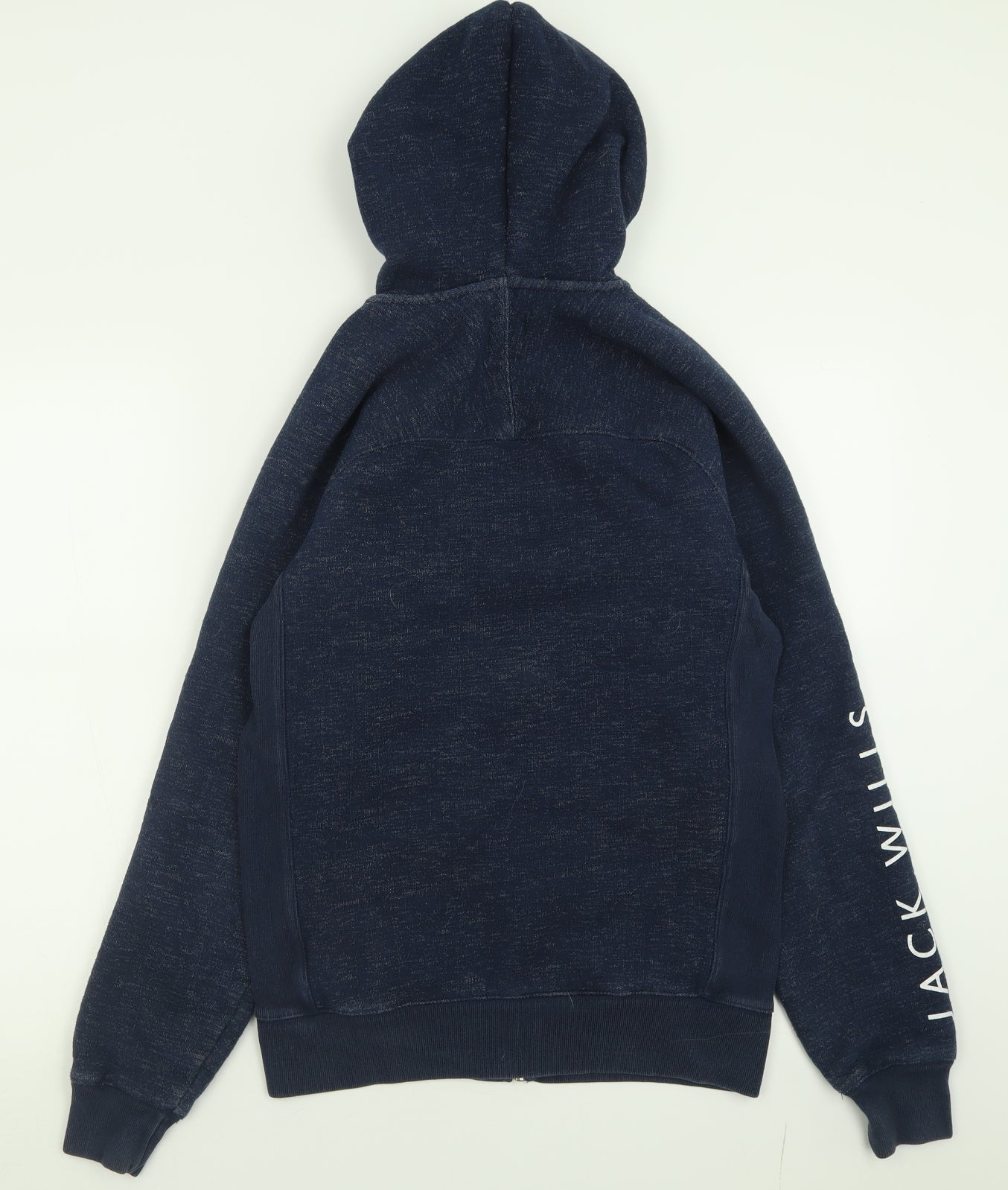 Mens UK Size XS Jack Wills Blue Full Zip Hoodie