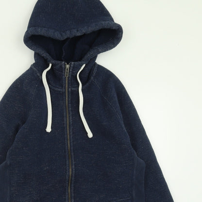 Mens UK Size XS Jack Wills Blue Full Zip Hoodie