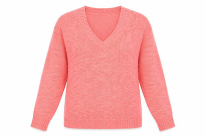 Womens UK Size M H&M Pink Pullover Jumper