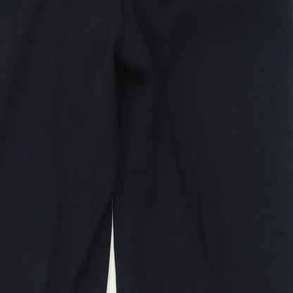Womens UK Size 12 Marks and Spencer Regular Fit  Blue Trousers