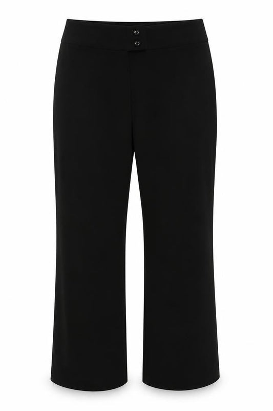 Womens UK Size 12 BM collection Regular Fit  Black Trousers