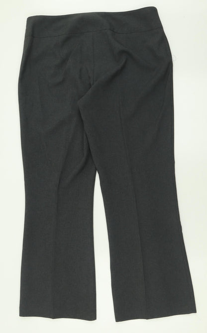 Womens UK Size 14 Papaya Regular Fit  Grey Trousers