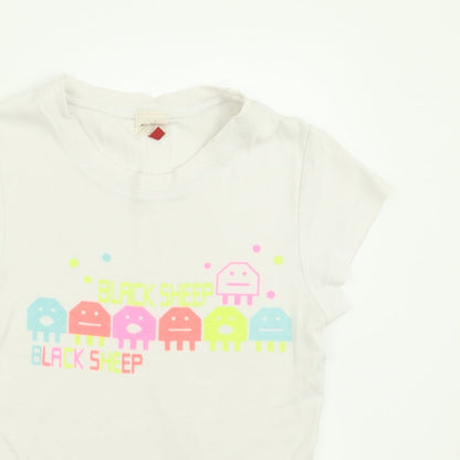 Womens UK Size XS Only White Basic T-Shirt