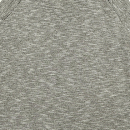 Papaya Womens Grey  Polyester Basic T-Shirt Size 12 V-Neck