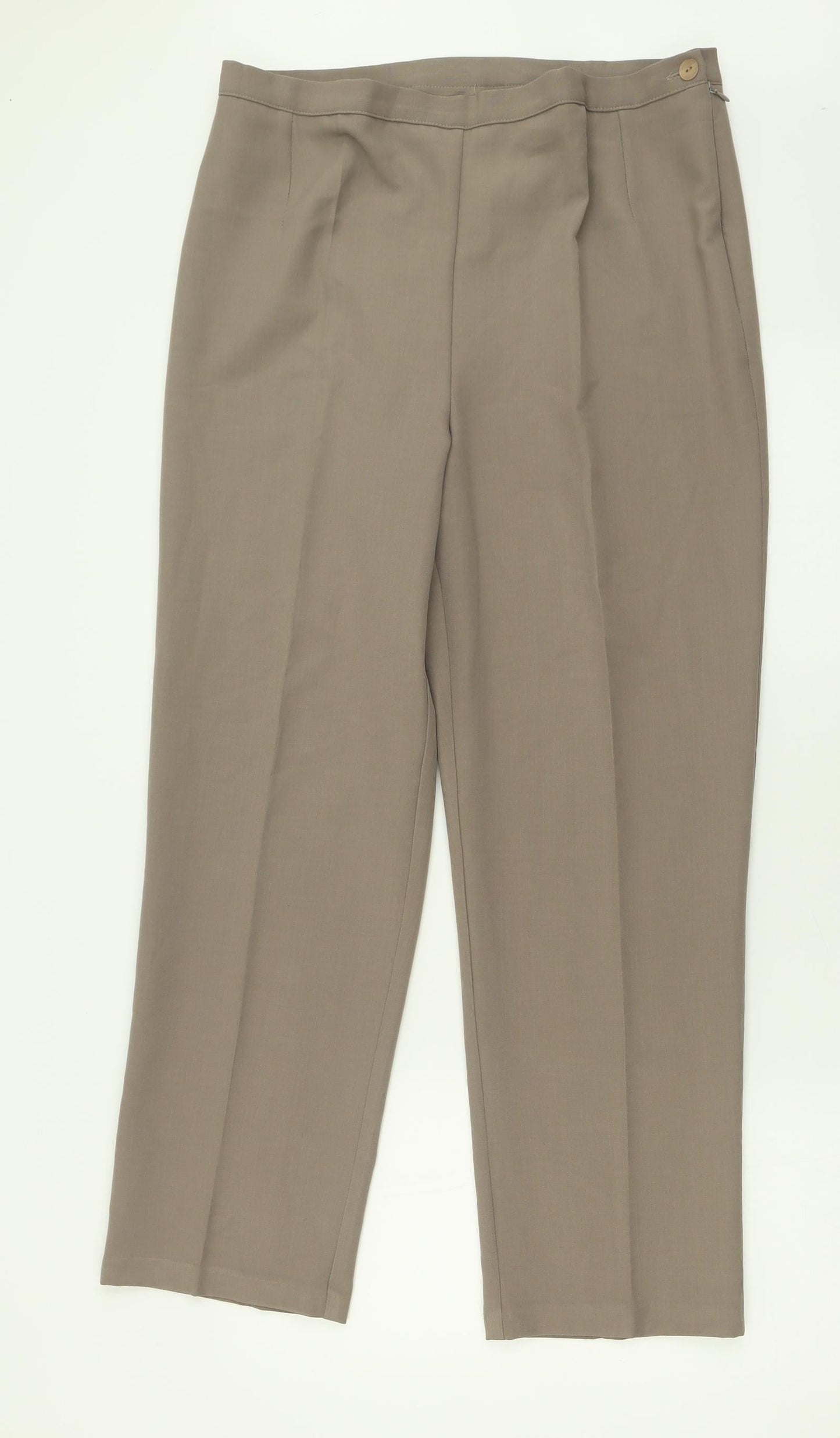Womens UK Size 14 separates Regular Fit  Brown Trousers
