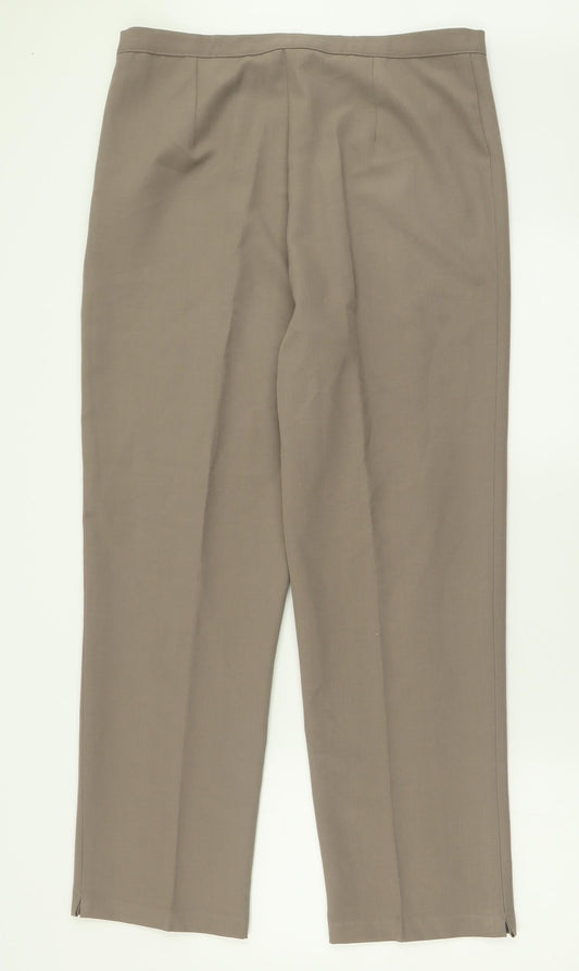 Womens UK Size 14 separates Regular Fit  Brown Trousers