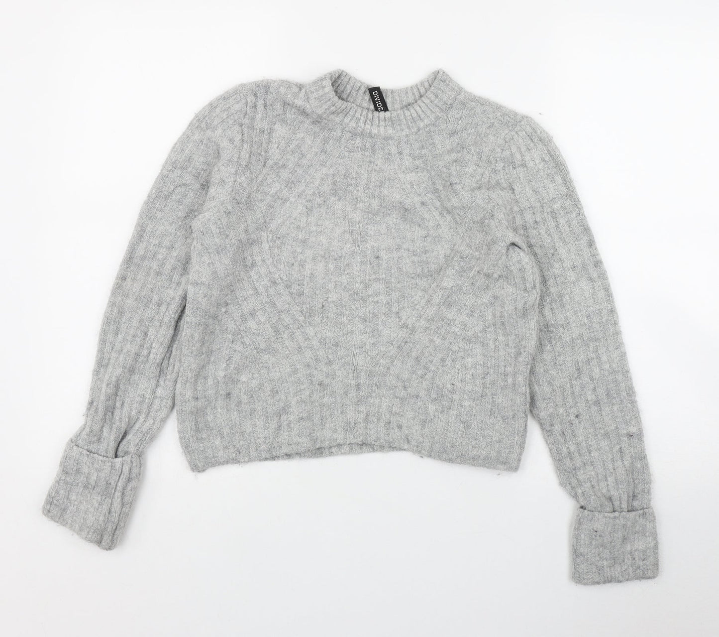 Womens UK Size XS H&M Grey Pullover Jumper