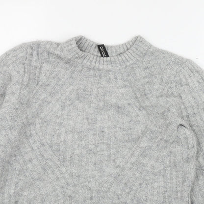Womens UK Size XS H&M Grey Pullover Jumper