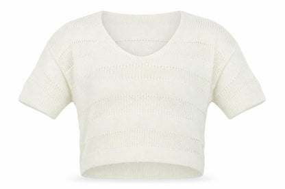 Womens UK Size 14 NEXT White Pullover Jumper