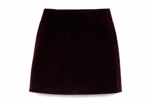 Womens UK Size 6 New Look A-Line Corduroy Skirt