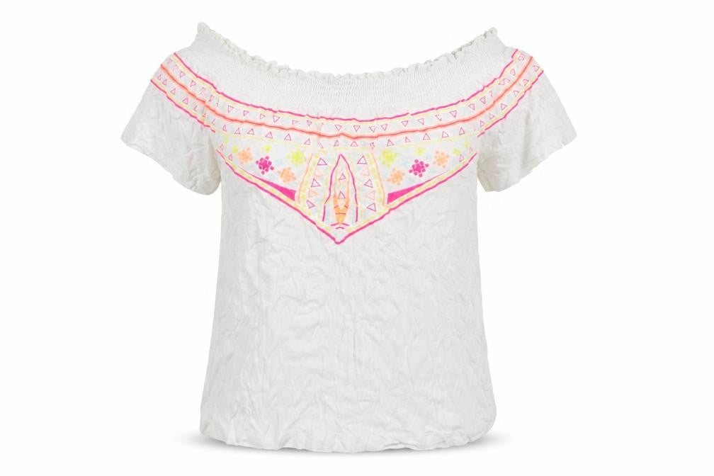 Womens UK Size 6 Primark White Basic T-Shirt