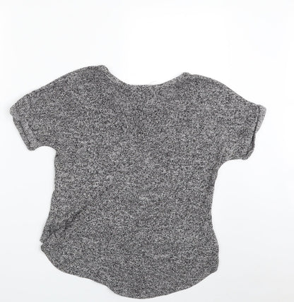 Womens UK Size 8 Atmosphere Grey Pullover Jumper