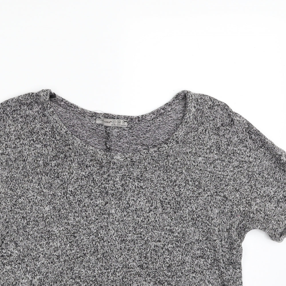 Womens UK Size 8 Atmosphere Grey Pullover Jumper