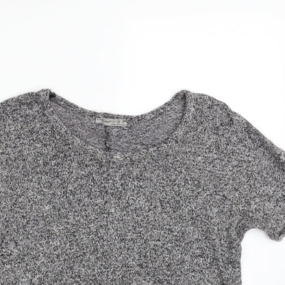 Womens UK Size 8 Atmosphere Grey Pullover Jumper