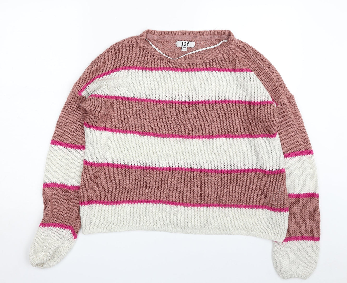 Womens UK Size M Only Pink Pullover Jumper