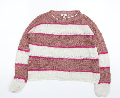 Womens UK Size M Only Pink Pullover Jumper
