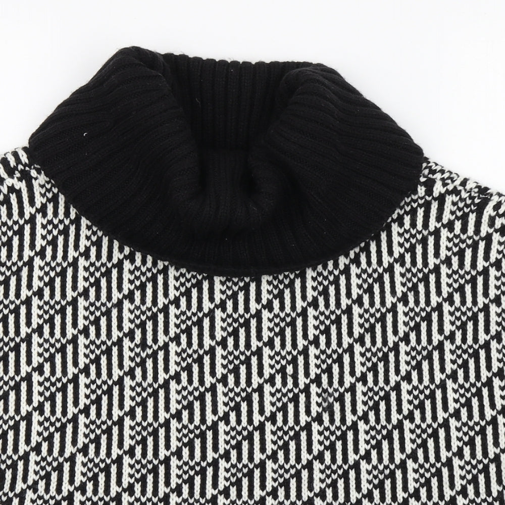 Womens UK Size 12 Peacocks Black Pullover Jumper