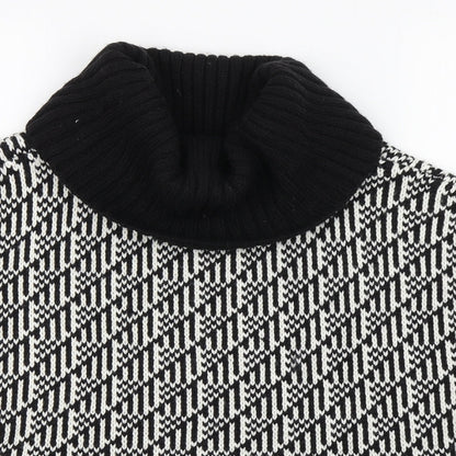 Womens UK Size 12 Peacocks Black Pullover Jumper