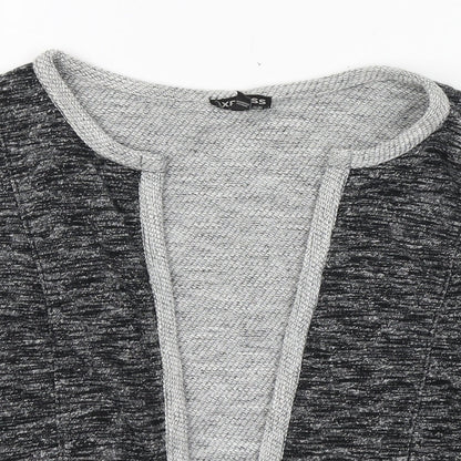 Womens UK Size XS Express Grey Cardigan Jumper