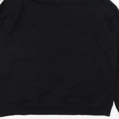 Womens UK Size 10 ASOS Black  Sweatshirt