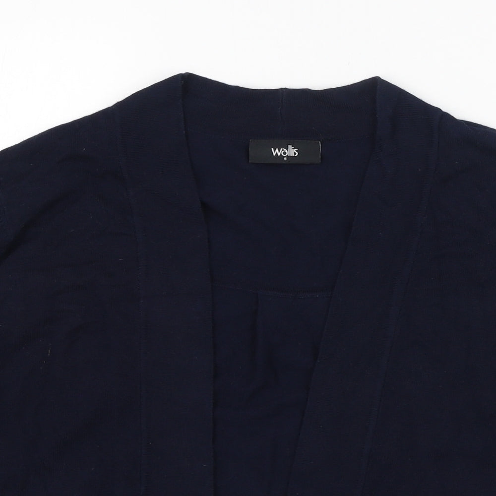 Womens UK Size S Wallis Blue Cardigan Jumper