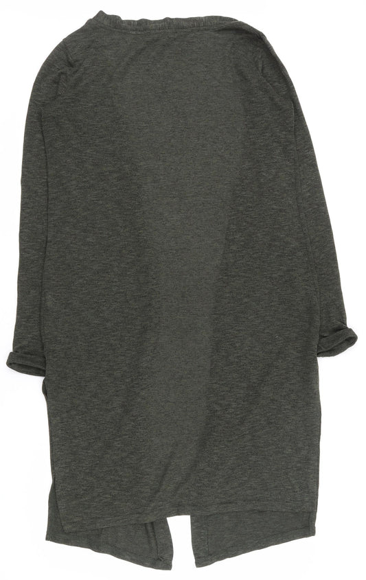 Womens UK Size 10 New Look Green Cape Jumper