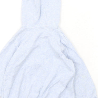 Mexx Girls Blue  Cotton Full Zip Jumper Size 18-24 Months  Zip
